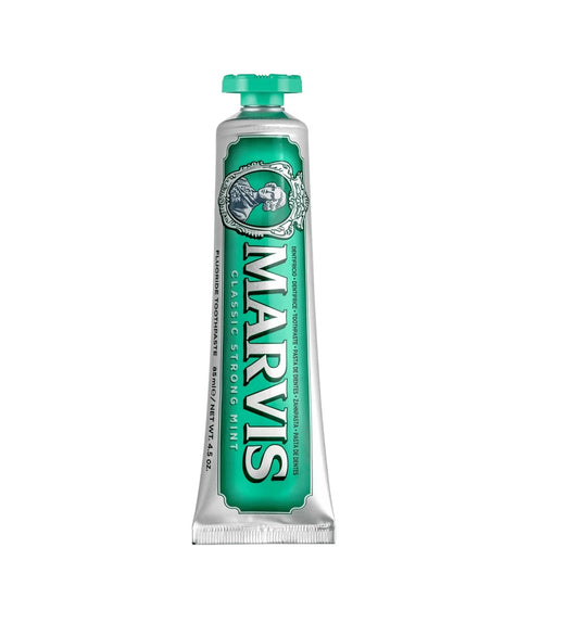 Marvis Classic Strong Mint Toothpaste, Controls Plaque - 85ml