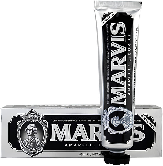 Marvis Amarelli Licorice Mint Toothpaste - 85ML